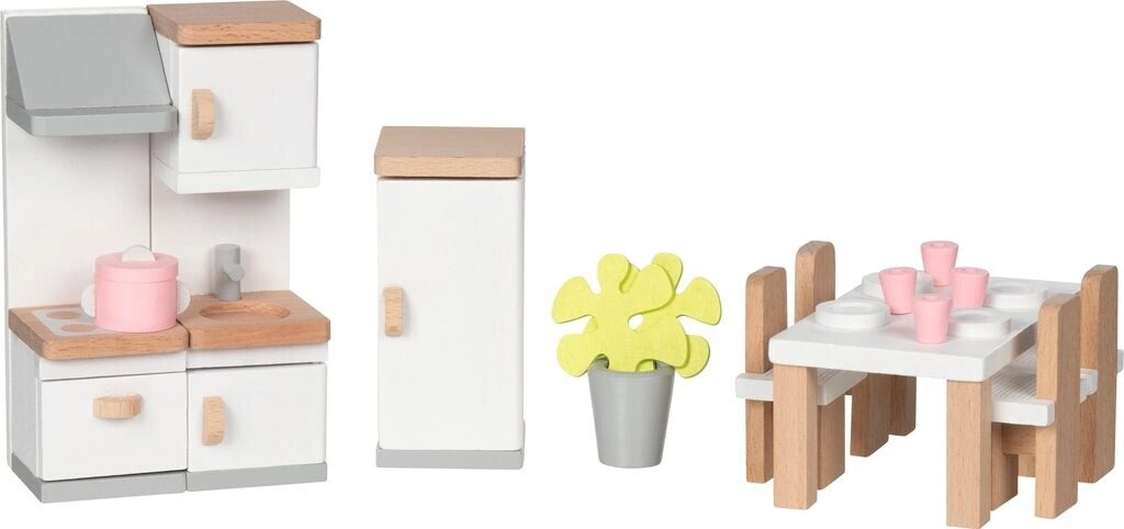 goki Puppenmöbel „Style - Küche“ - 20-teilig, Holz, ab 3 Jahren goki Puppenmöbel „Style - Küche“ - 20-teilig, Holz, ab 3 Jahren