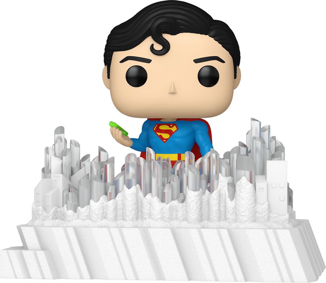 FUNKO, POP, Deluxe, Superman1978, Person, Gesicht, Kopf, Person, Gesicht, Kopf, Person, Gesicht, Kopf