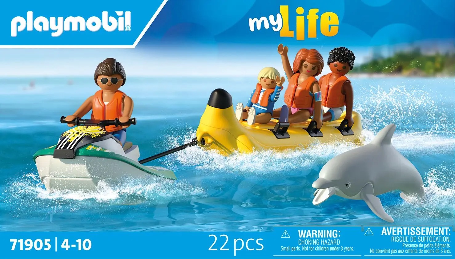 PLAYMOBIL 71905 My Life: Bananenboot-Tour