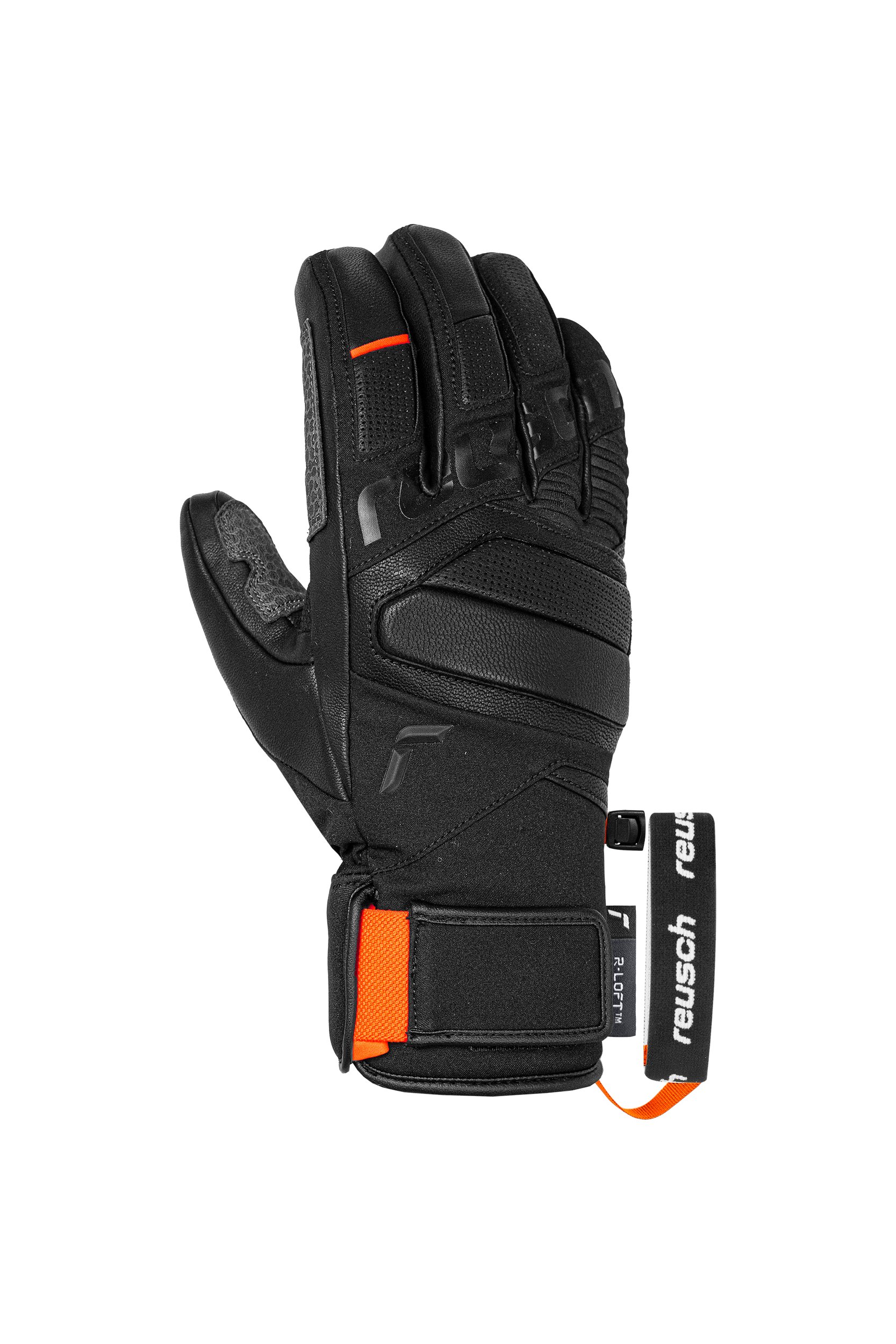 Reusch Speed Project Unisex Skihandschuh Schwarz
