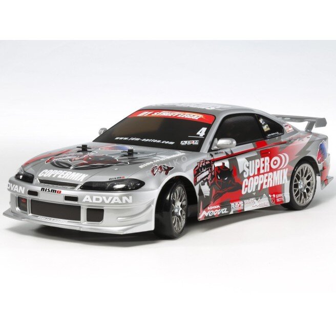 Tamiya 1:10 Nismo Coppermix Silvia TT-02D Bausatz 58612 Auto, Fahrzeug, Maschine, Rad, Sportwagen