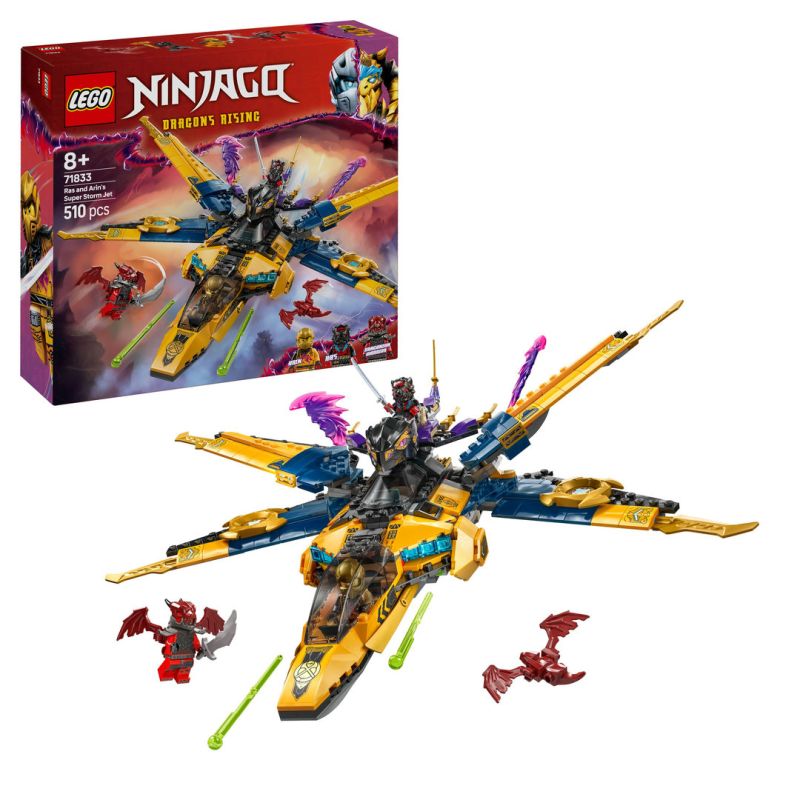 LEGO® NINJAGO® Ras und Arins Super-Sturmflieger 71833 LEGO® NINJAGO® Ras und Arins Super-Sturmflieger 71833