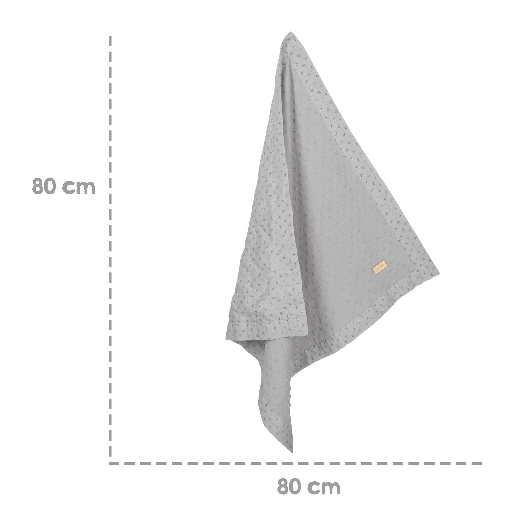 Roba 306111G227 Babydecke Lil Planet grau hellgrau – Heim Textilien - Produktbild 5