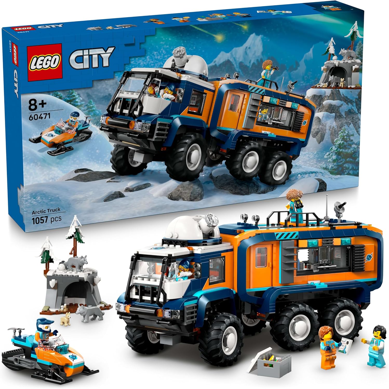 LEGO, City, 60471, Arktis-Truck, mit, Labor LEGO City 60471 Arktis-Truck mit Labor