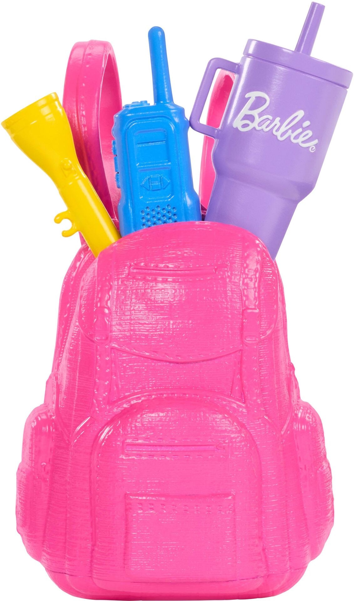 Barbie Outdoor-Abenteuer Modepuppe Malibu mit mehr als 10 Zubehörteilen zum Thema Camping, darunter ein Hündchen - Puppe - Mattel - Barbie Outdoor-Abenteuer Modepuppe Malibu mit mehr als 10 Zubehörteilen zum Thema Camping, darunter ein