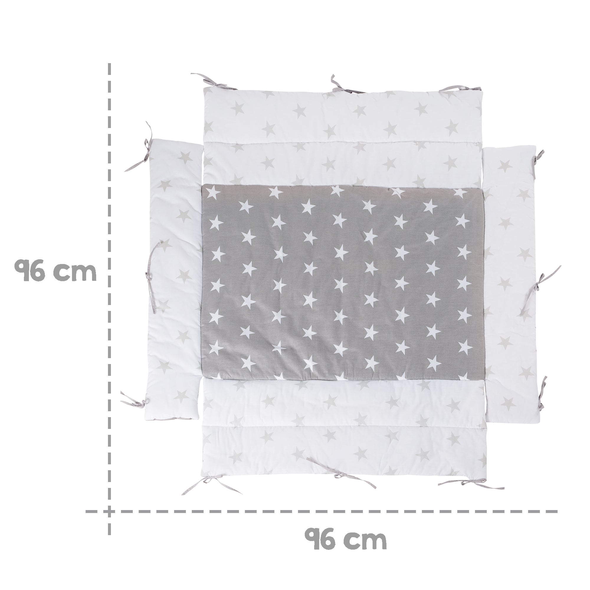 Roba 377077V190 Universal-Laufgittereinlage Little Stars hellgrau – Laufgittereinlagen - Bild 4 Roba 377077V190 Universal-Laufgittereinlage Little Stars hellgrau – Laufgittereinlagen - Produktbild 4