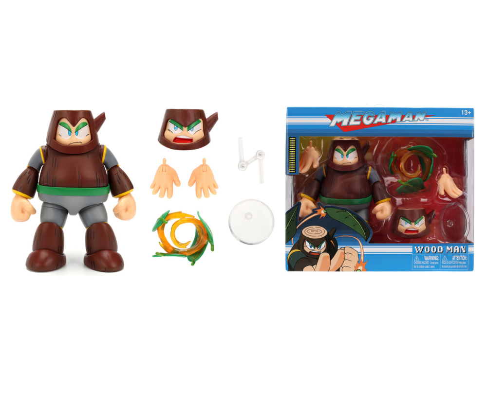 Jada Mega Man Wood Man 4.5" Figure
