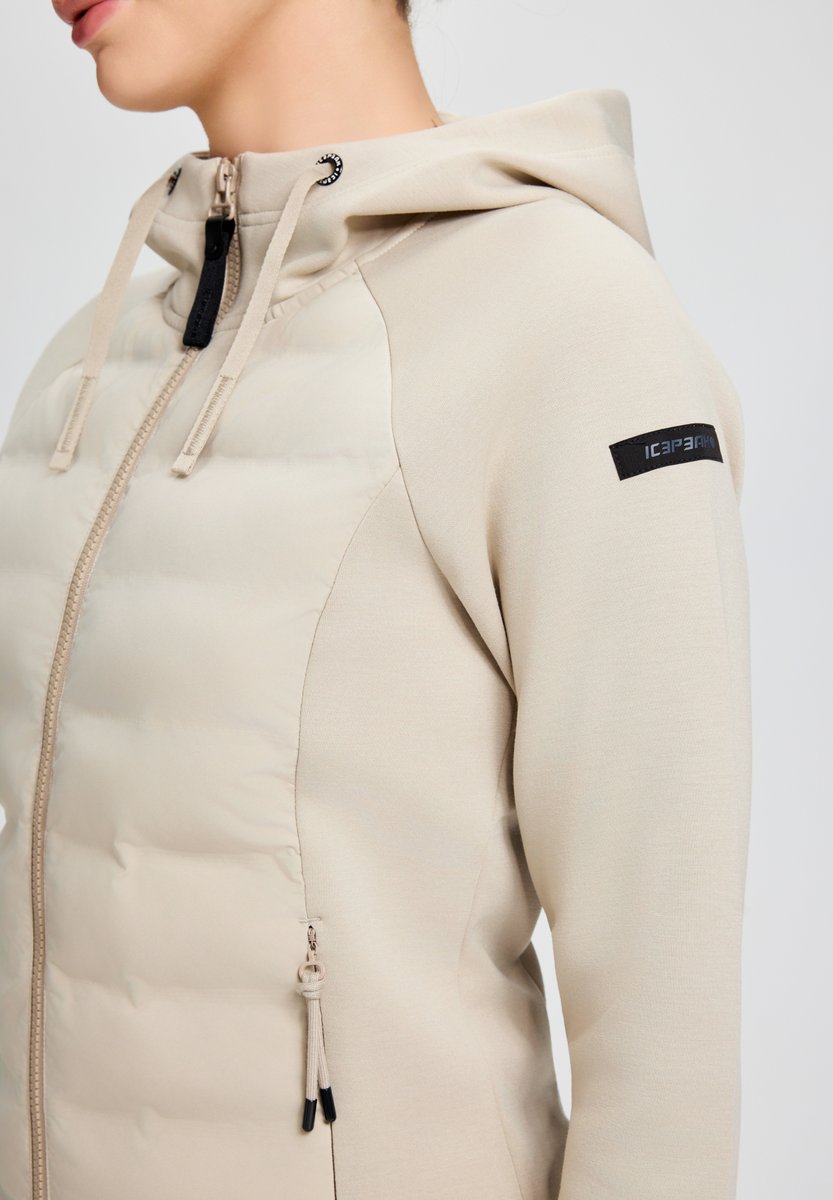 ICEPEAK 954846650I ASHBURN Jacke Damen Beige Gr. XL ICEPEAK 954846650I ASHBURN Jacke Damen Beige Gr. XL