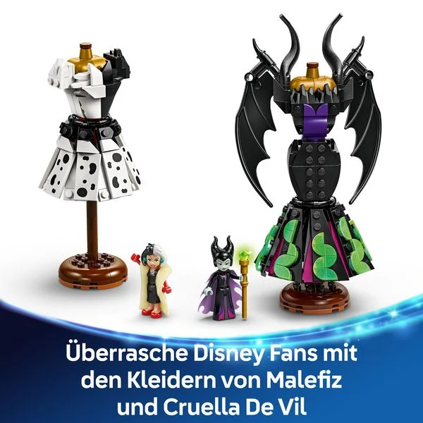 LEGO® Disney Classic 43262 Die Kleider von Malefiz und Cruella de Vil LEGO® Disney Classic 43262 Die Kleider von Malefiz und Cruella de Vil