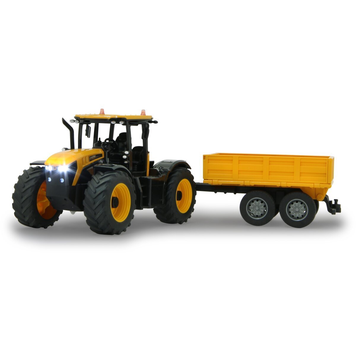 JAMARA JCB Fastrac Traktor mit Kippanhänger 1:24 2,4GHz ab 6 Jahren