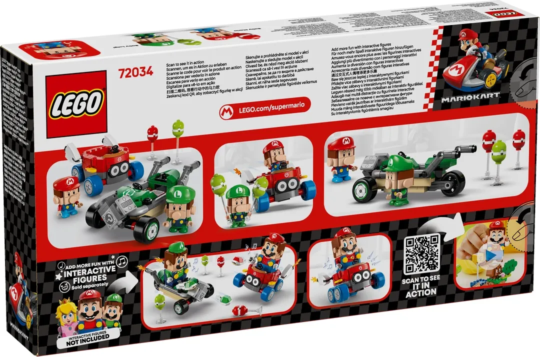 LEGO® Super Mario™ 72034 Baby Mario vs. Baby Luigi LEGO® Super Mario™ 72034 Baby Mario vs. Baby Luigi