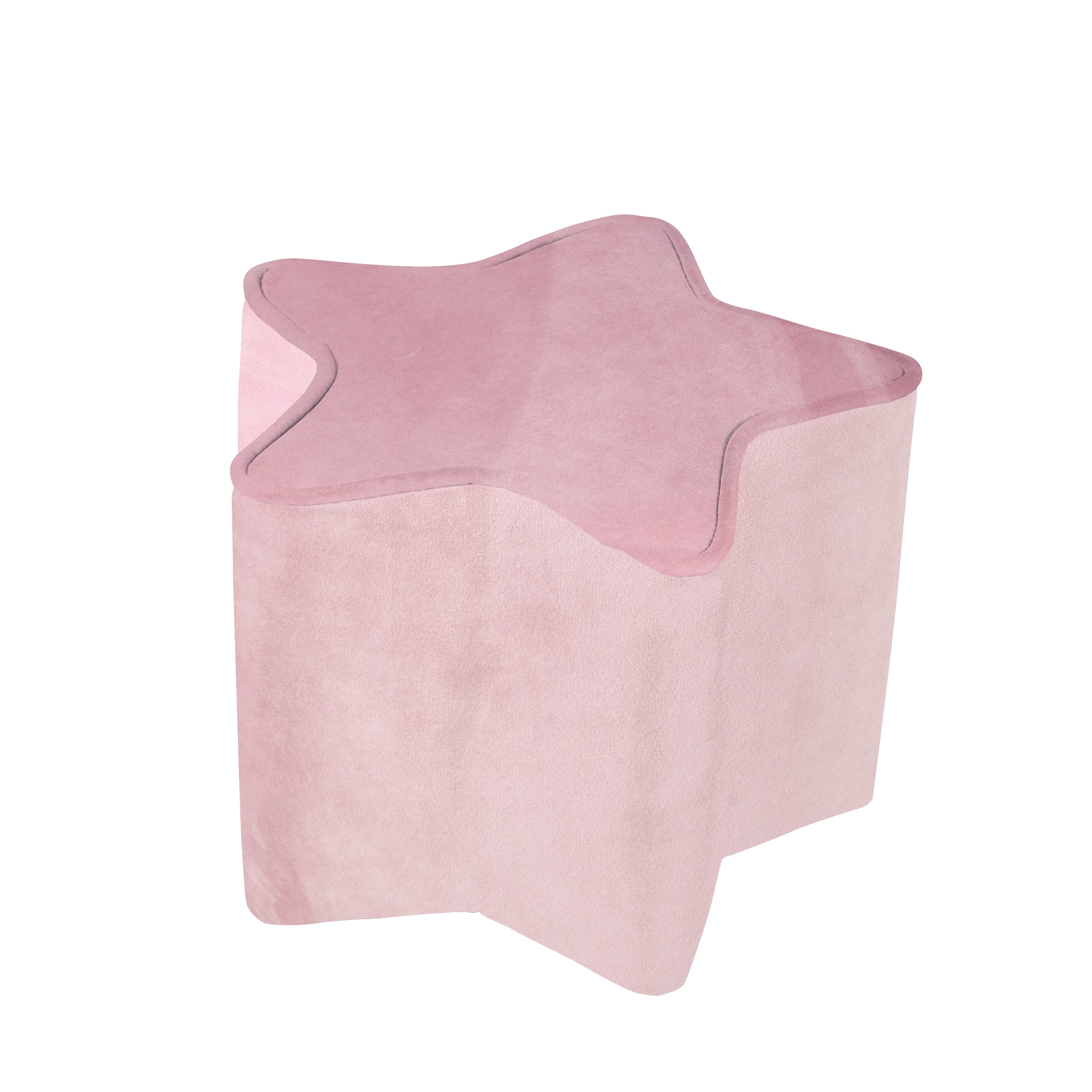 Roba 450131MA Kinderhocker in Sternform mauve – Spielmöbel - Bild 1 Roba 450131MA Kinderhocker in Sternform mauve – Spielmöbel - mauve - Spielmöbel - Produktbild 1