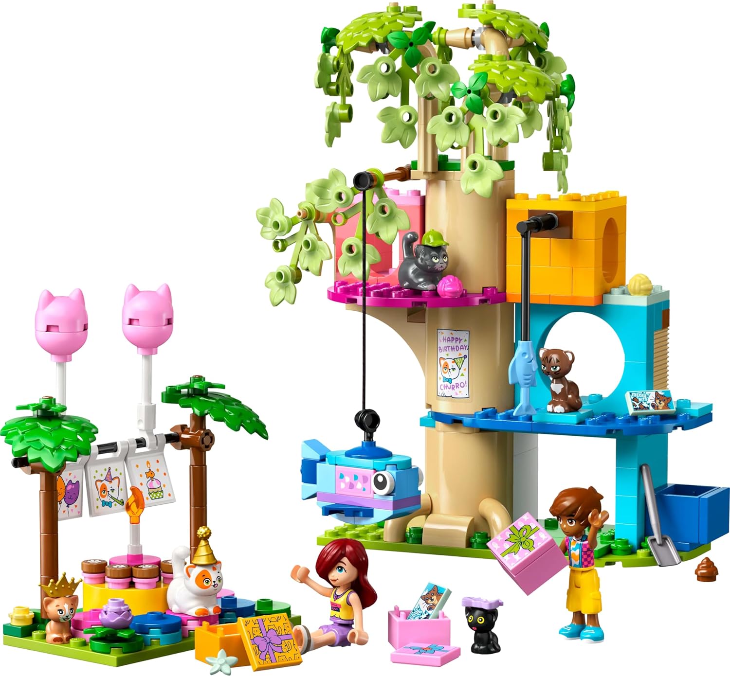 LEGO® Friends 42666 Katzengeburtstagsparty & Baumhaus Spielbereich, Person