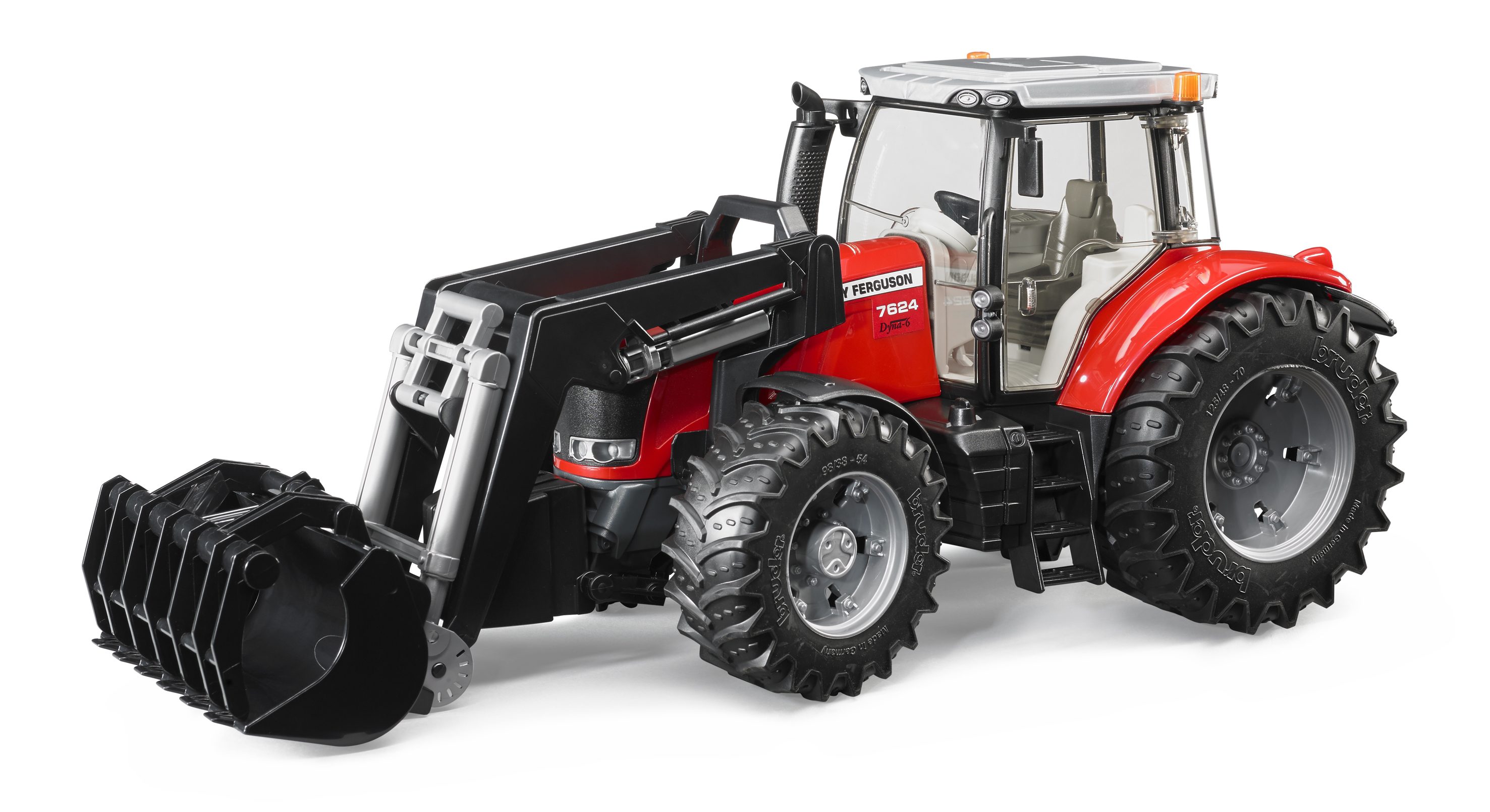 BRUDER 03047 - Massey Ferguson 7624 mit Frontlader BRUDER 03047 - Massey Ferguson 7624 mit Frontlader