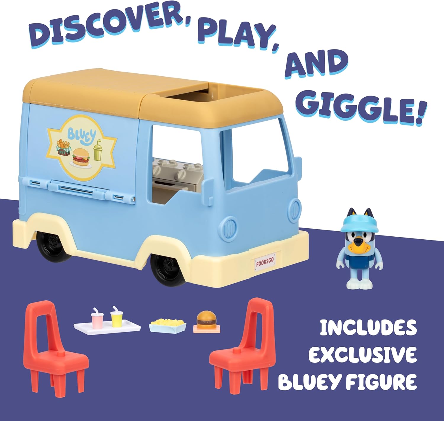 Bluey S13 LPC Food Truck Spielset Bluey S13 LPC Food Truck Spielset