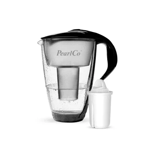 PEARLCO 235026 Glas-Wasserfilter – 2 Liter – Anthrazit PEARLCO 235026 Glas-Wasserfilter – 2 Liter – Anthrazit