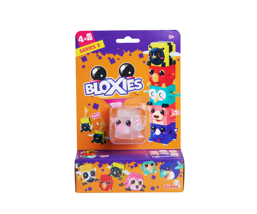 Simba Bloxies Spielfiguren Serie 2, 4 St.