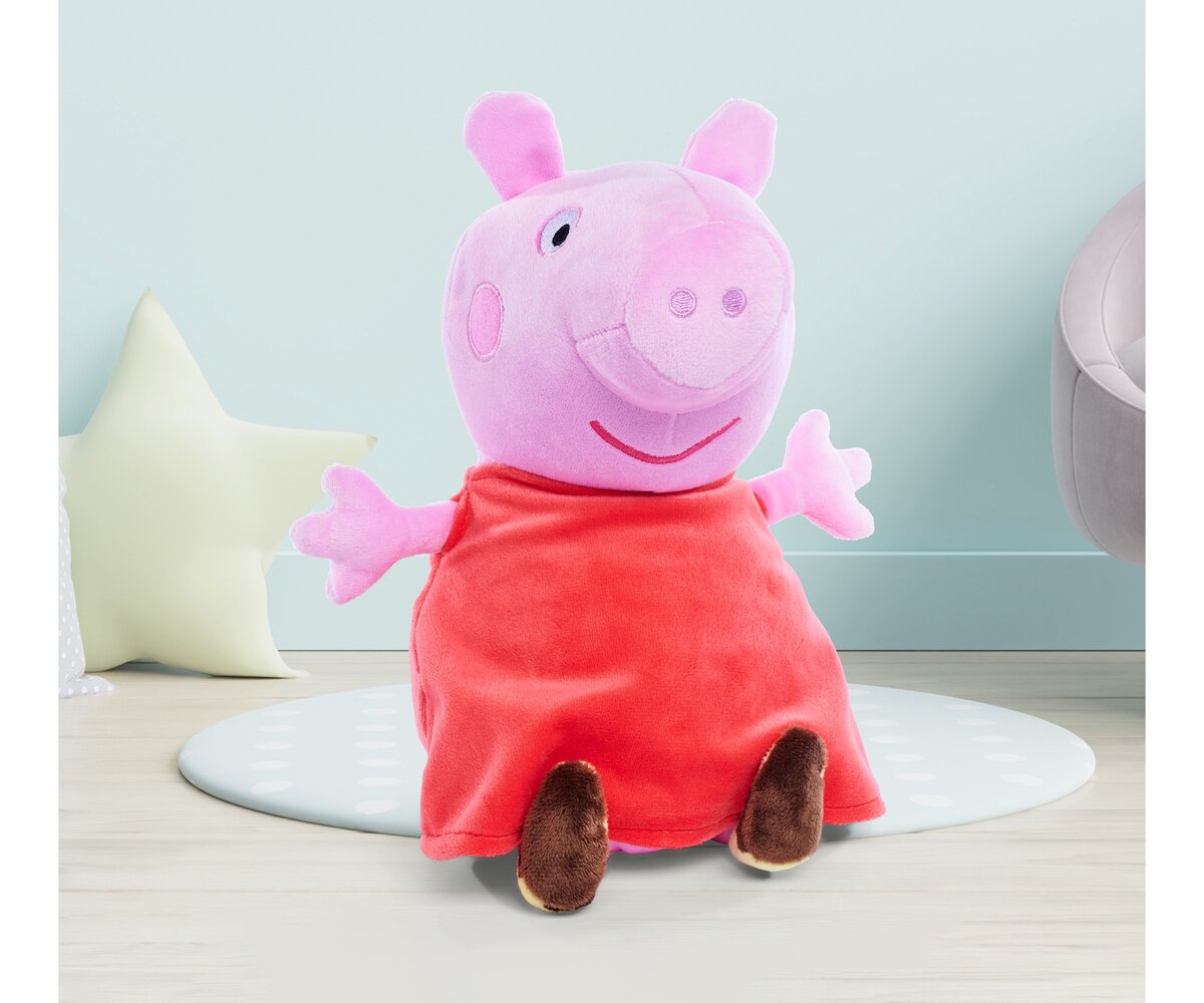 Peppa Pig Plüsch Peppa mit Sound, 25cm 109261009 Plüsch, Spielzeug