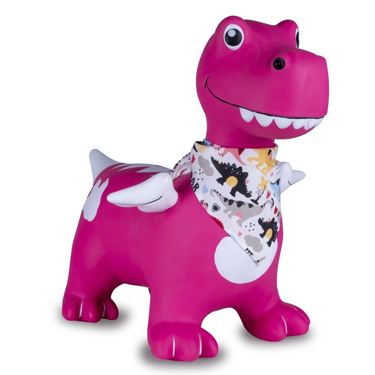 JAMARA Hüpftier Dino mit Flügel HoppyDoo pink mit Pumpe ab 12 Monaten