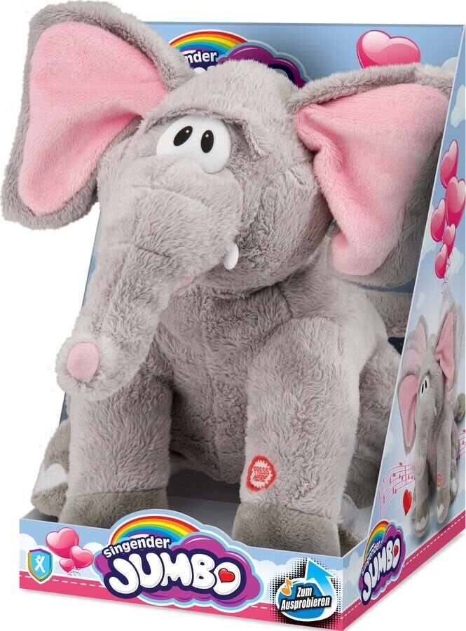 XTREM Singender Elefant Sugar Pie Honey Bunch, Höhe 27cm XTREM, Singender, Elefant, Sugar, Pie, Honey, Bunch, Höhe, 27cm, Plüsch, Spielzeug