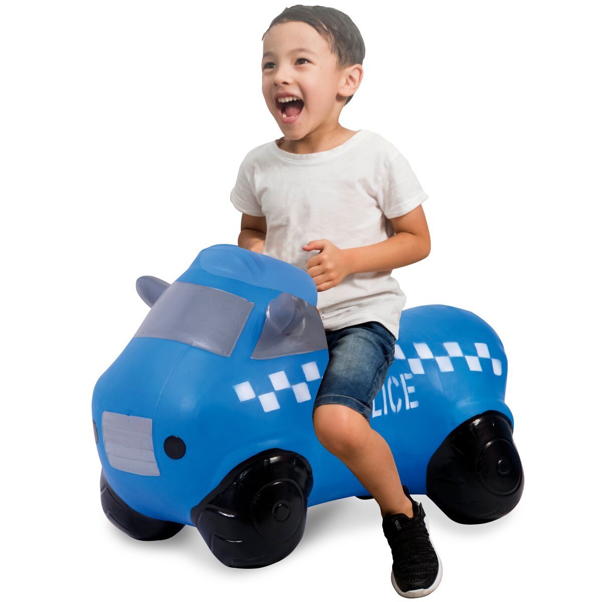 JAMARA Hüpfauto Police Truck HoppyDoo mit Pumpe ab 12 Monaten JAMARA Hüpfauto Police Truck HoppyDoo mit Pumpe ab 12 Monaten