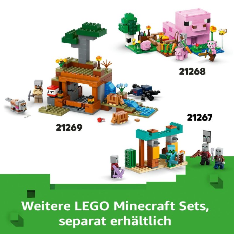 LEGO® Minecraft™ 21268 Das Babyschwein-Haus