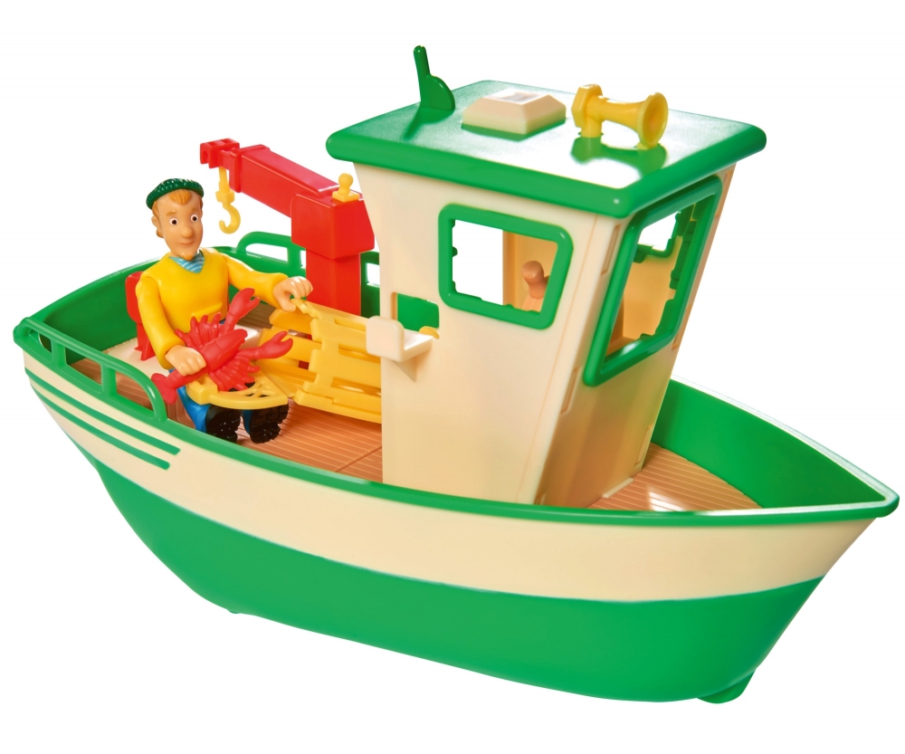 Simba Sam Charlies Fischerboot mit Figur