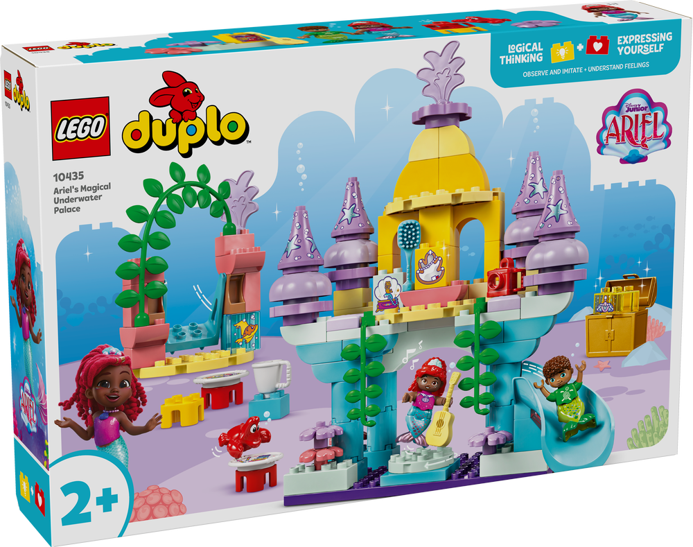 LEGO 10435 DUPLO Disney Arielles magischer Unterwasserpalast LEGO, 10435, DUPLO, Disney, Arielles, magischer, Unterwasserpalast, Puppe, Spielzeug, Person, Gesicht, Kopf