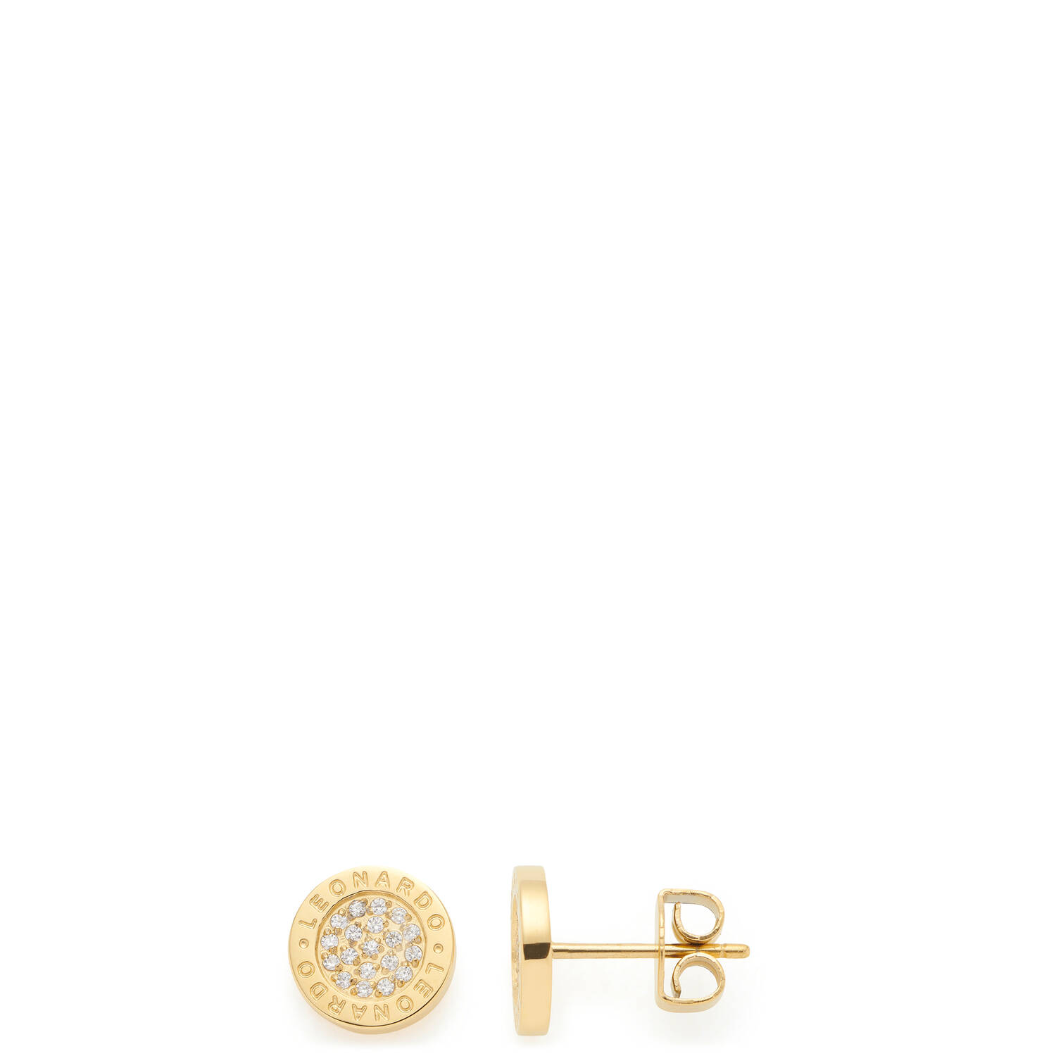 Leonardo 026142 Ohrstecker gold Matrix Lusso