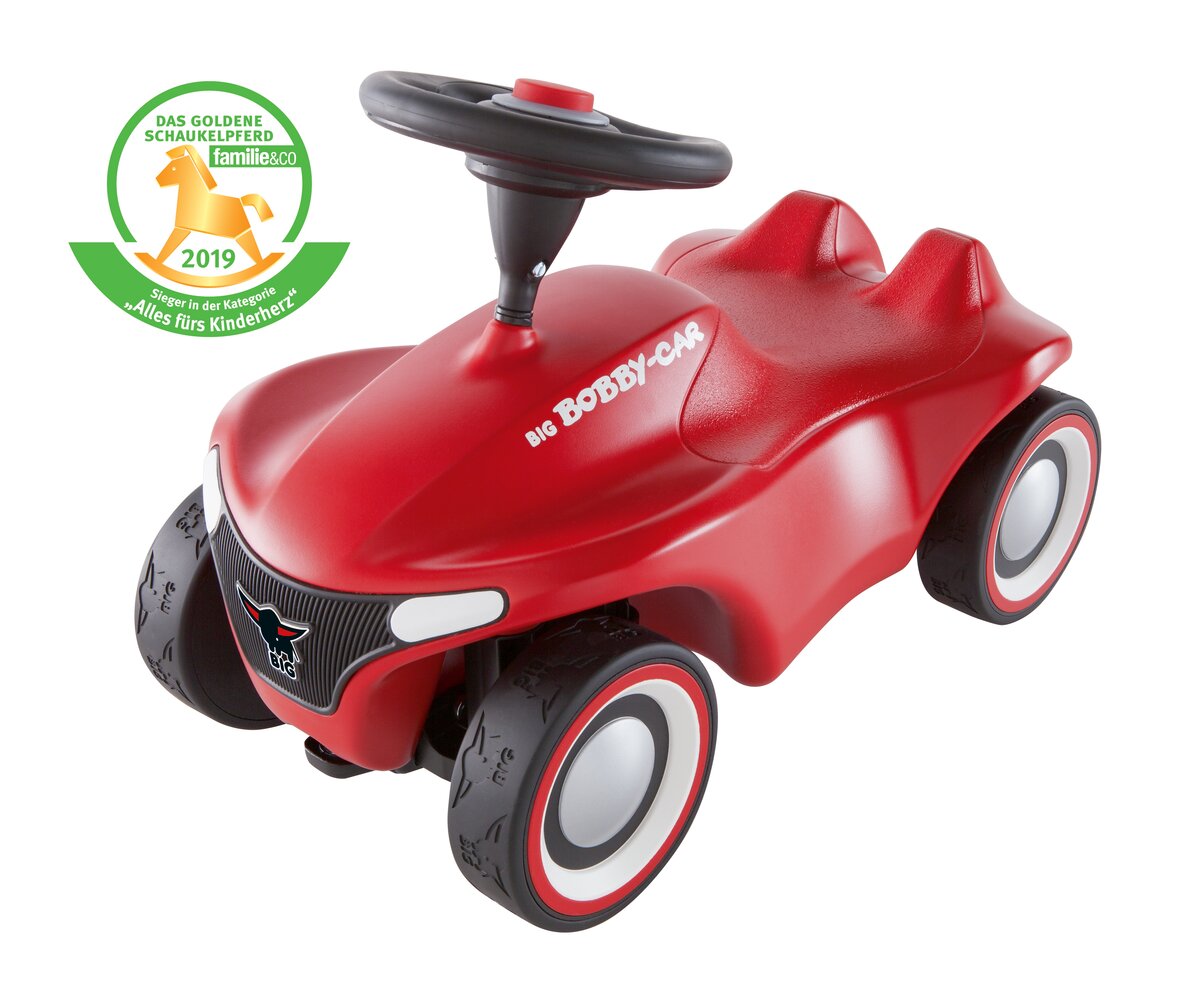 BIG Bobby Car Neo Rot (800056240) Gras, Pflanze, Rasen, Rad, Rasenmäher