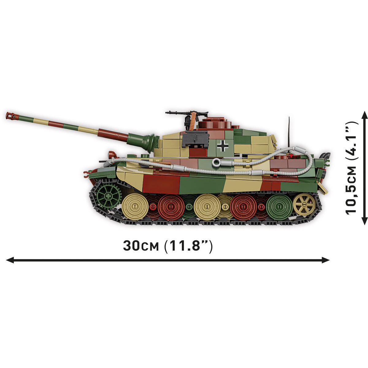 COBI 3113 - PANZER VI AUSF. B Königstiger 1:35 - Bild 10