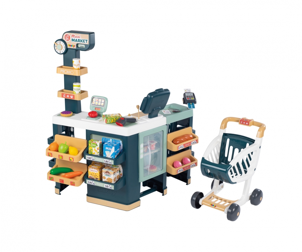 Smoby Smoby Supermarkt Maxi mit Einkaufswagen