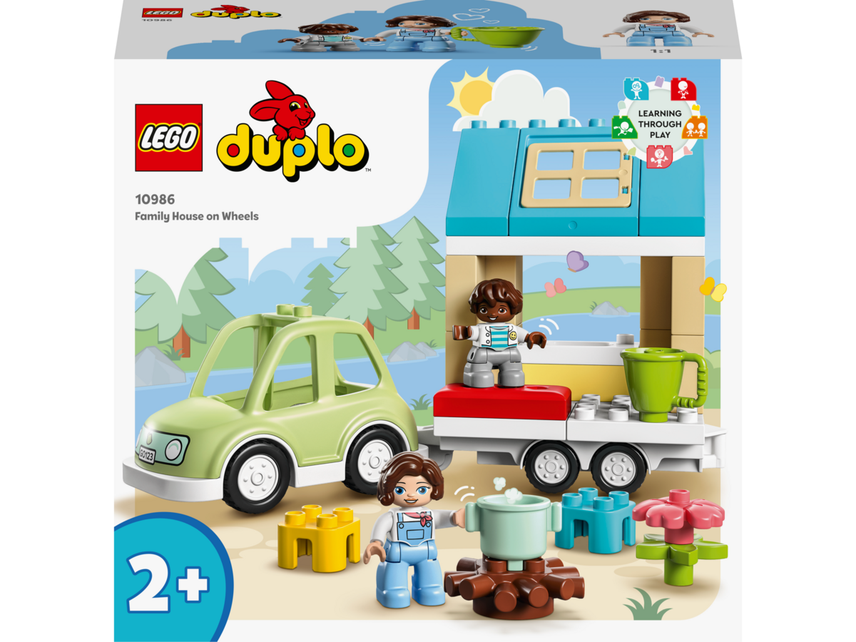 LEGO DUPLO Zuhause auf Rädern 10986 Auto, Transport, Fahrzeug, Person