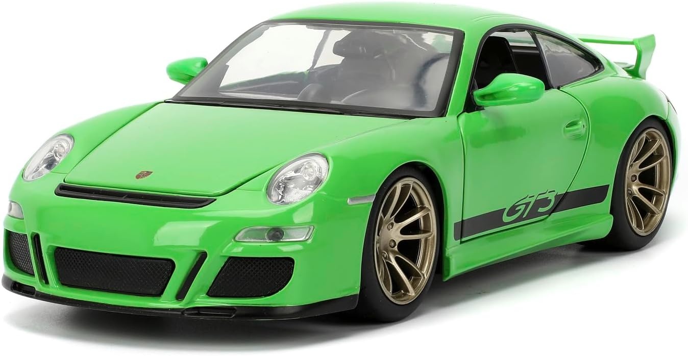 Jada 253203092 Fast & Furious 2007 Porsche 911 GT3 Modellauto 1:24 Jada, 253203092, Fast, &, Furious, 2007, Porsche, 911, GT3, Modellauto, 1:24, Rad, Reifen, Leichtmetallrad, Auto, Autorad
