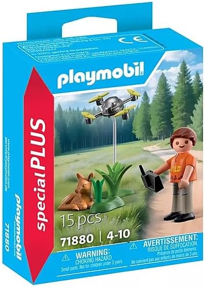 PLAYMOBIL 71880 Rehkitz-Rettung mit Drohne Tierliebe trifft Hightech PLAYMOBIL 71880 Rehkitz-Rettung mit Drohne Tierliebe trifft Hightech
