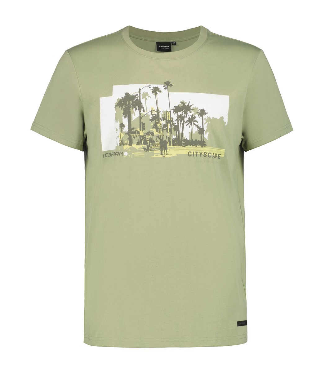 ICEPEAK 957680689I AKERI T-Shirt Herren Grün Gr. XL