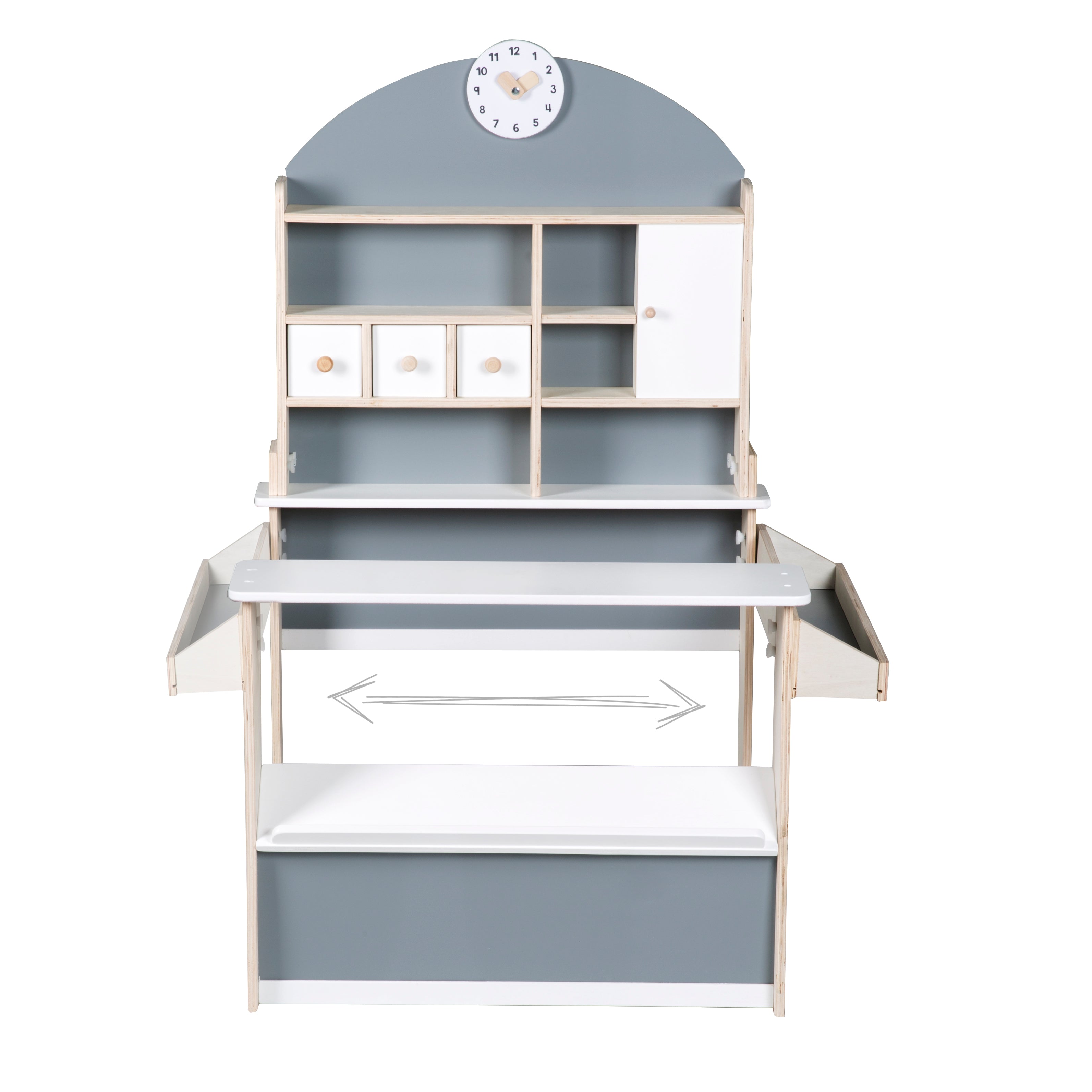 Roba 92802GA Verkaufsstand natur lackiert – Rollenspiel - Bild 4 Roba 92802GA Verkaufsstand natur lackiert – Rollenspiel - Produktbild 4