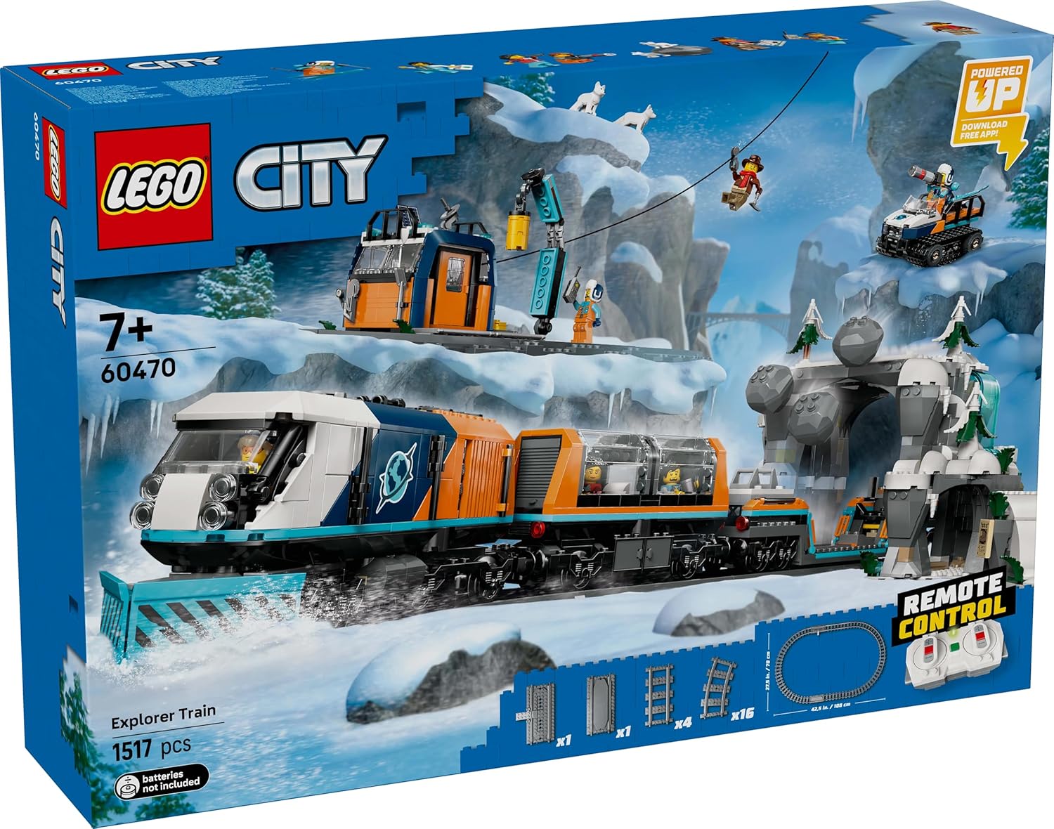LEGO® City 60470 Arktis Polarexpress LEGO® City 60470 Arktis Polarexpress