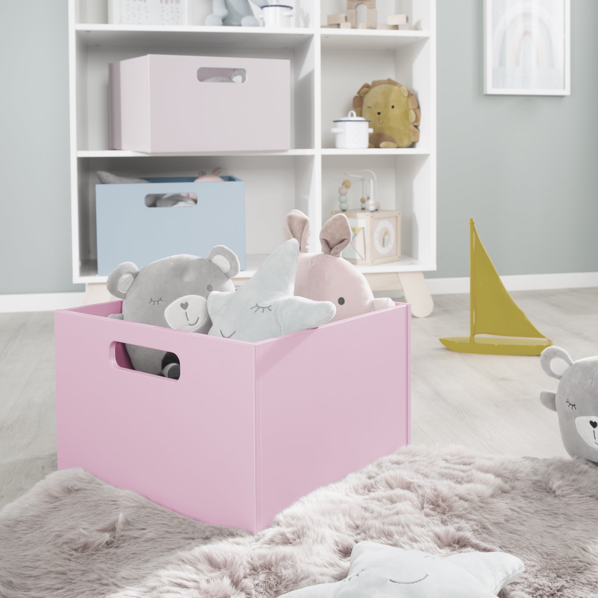 Roba 50743PI Spiel-Box rosa – Aufbewahrungsboxen - Bild 7 Roba 50743PI Spiel-Box rosa – Aufbewahrungsboxen - Produktbild 7