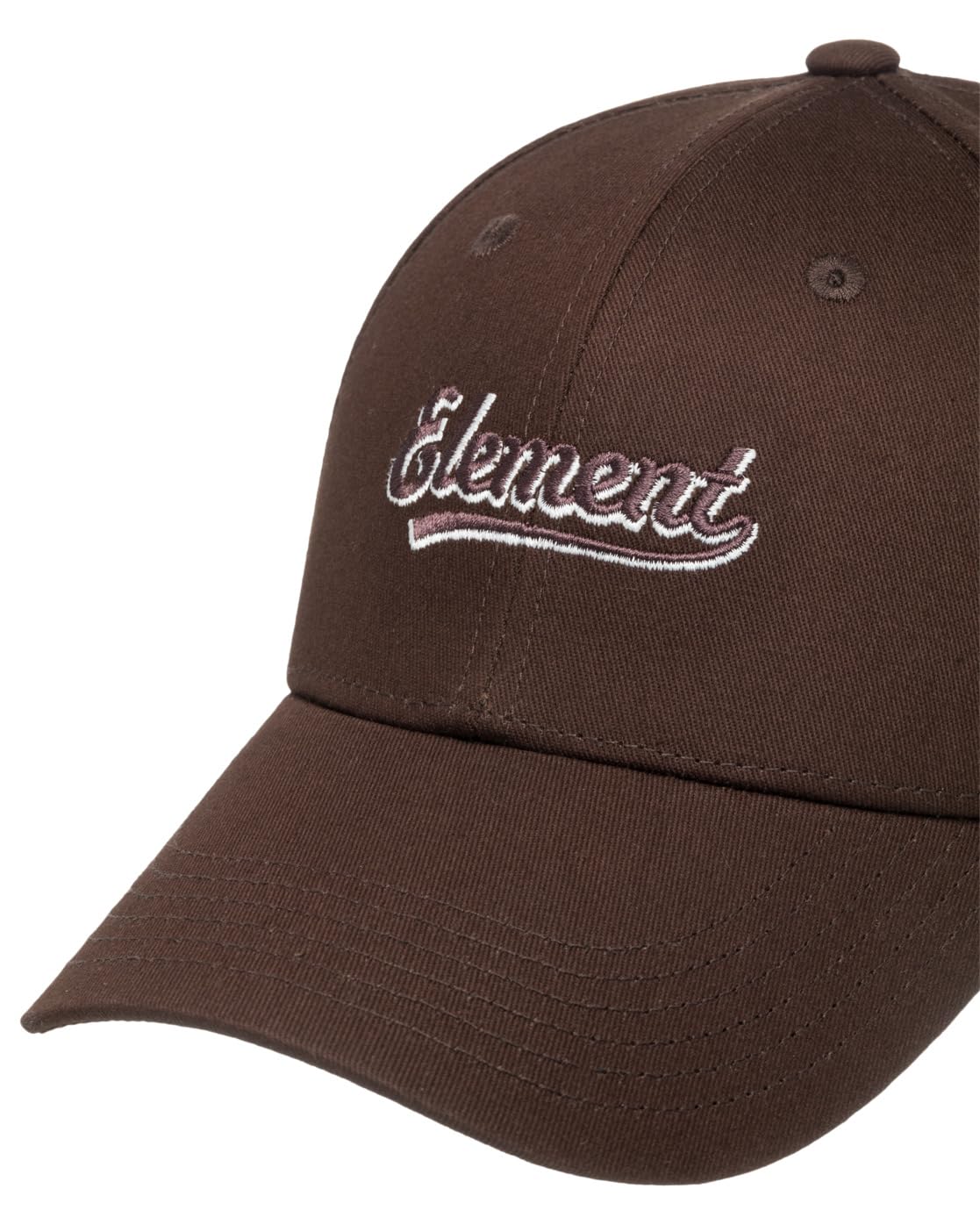 Element College - Baseballkappe für Männer. Braun