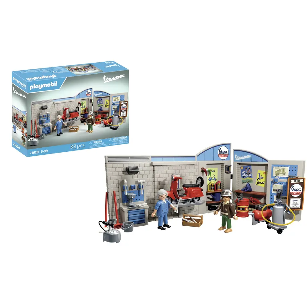 PLAYMOBIL 71620 60S Vespa Garage PLAYMOBIL 71620 60S Vespa Garage