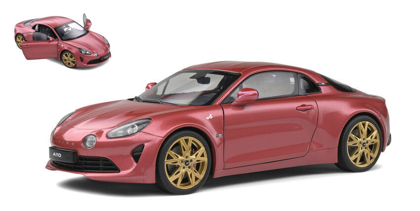 Schuco_Alpine_A110_Pure_Pink_1:18_421183200, Coupé, Sportwagen, Sprach, Rad, Leichtmetallrad