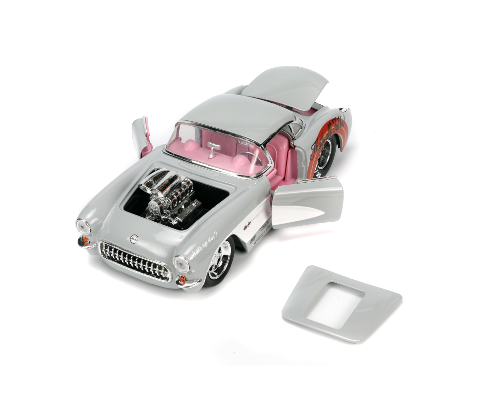 Jada Bugs Bunny&1957 Chevrolet Corvette 1:24