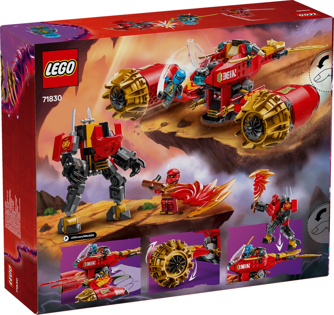 LEGO® NINJAGO® Kais Sturmreiter-Mech 71830 