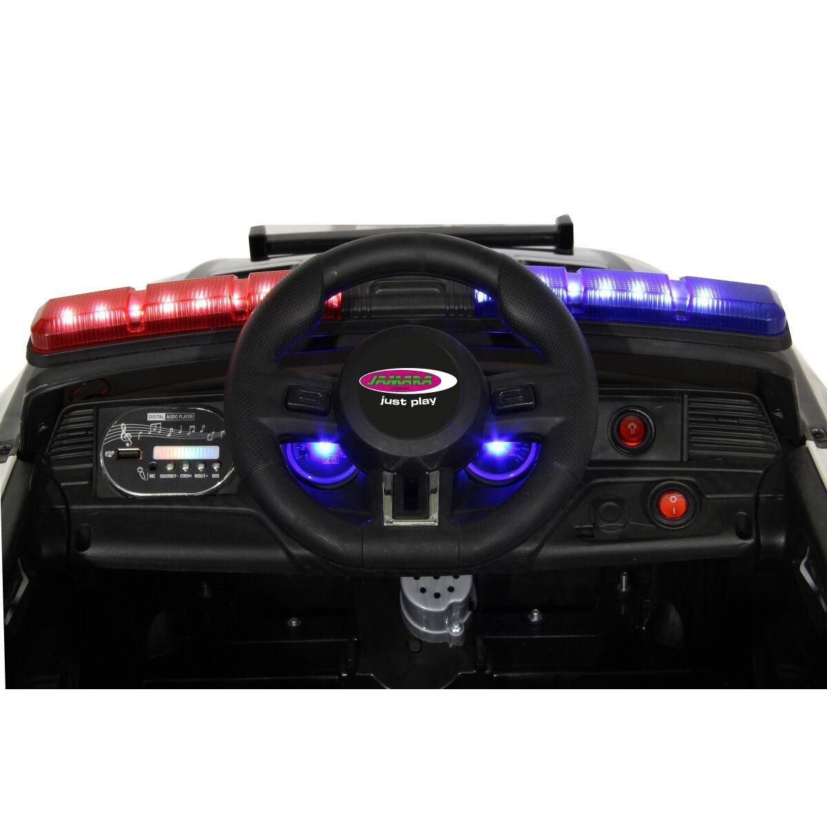 JAMARA Ride-on US Police Car 12V ab 3 Jahren