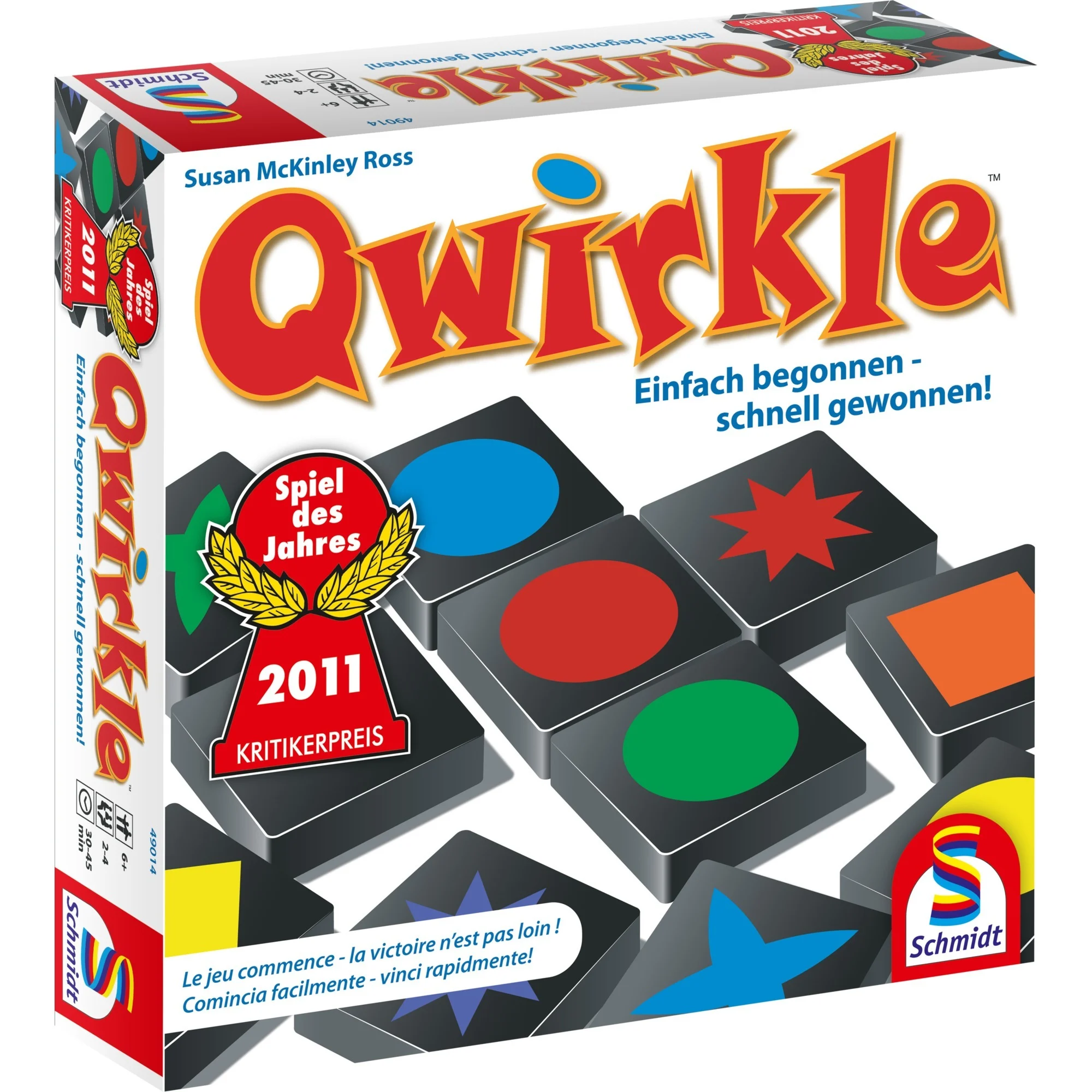 Schmidt, Spiele, QwirkleSpiel, des, Jahres, 2011 Schmidt Spiele QwirkleSpiel des Jahres 2011