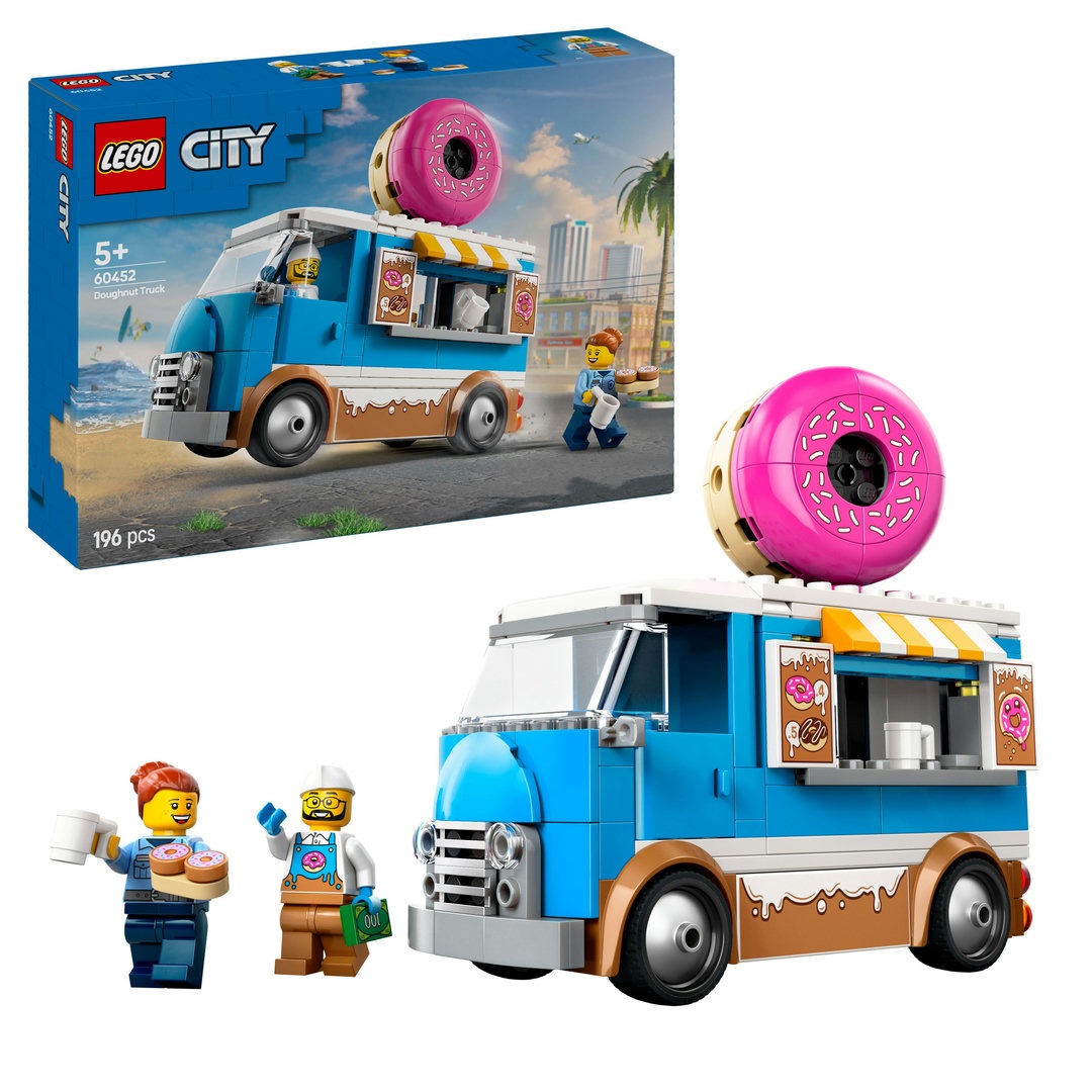 LEGO, City, 60452, Donut, Truck LEGO City 60452 Donut Truck