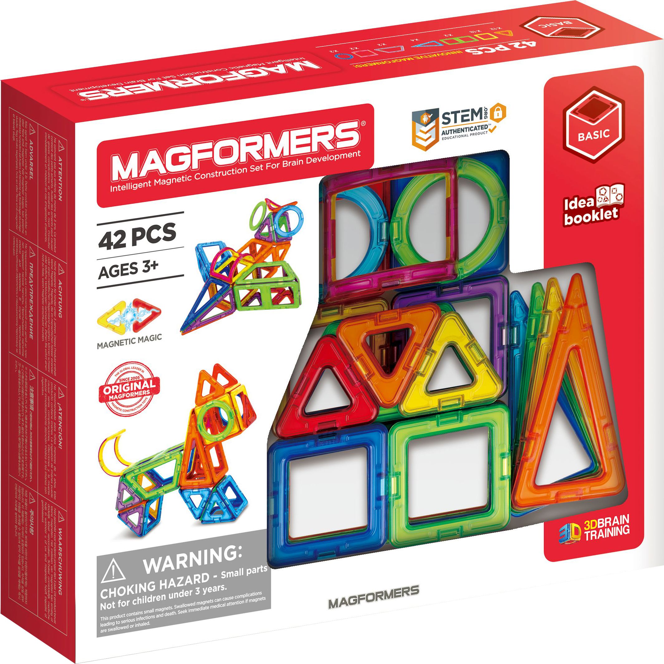 MAGFORMERS Basic 42 Set MAGFORMERS, Basic, 42, Set