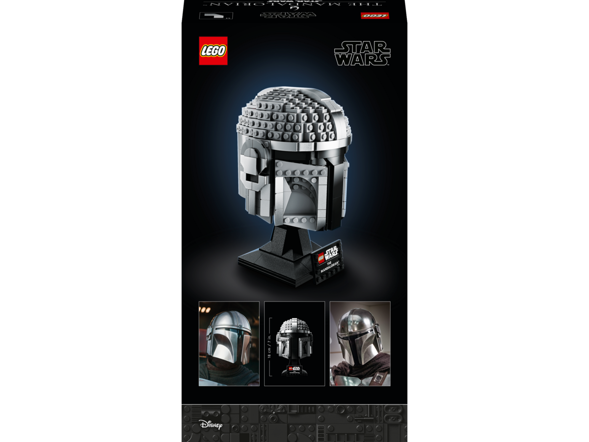 LEGO® Star Wars™ Mandalorianer Helm 75328 Elektrisches Gerät, Mikrophon, Person, Helm