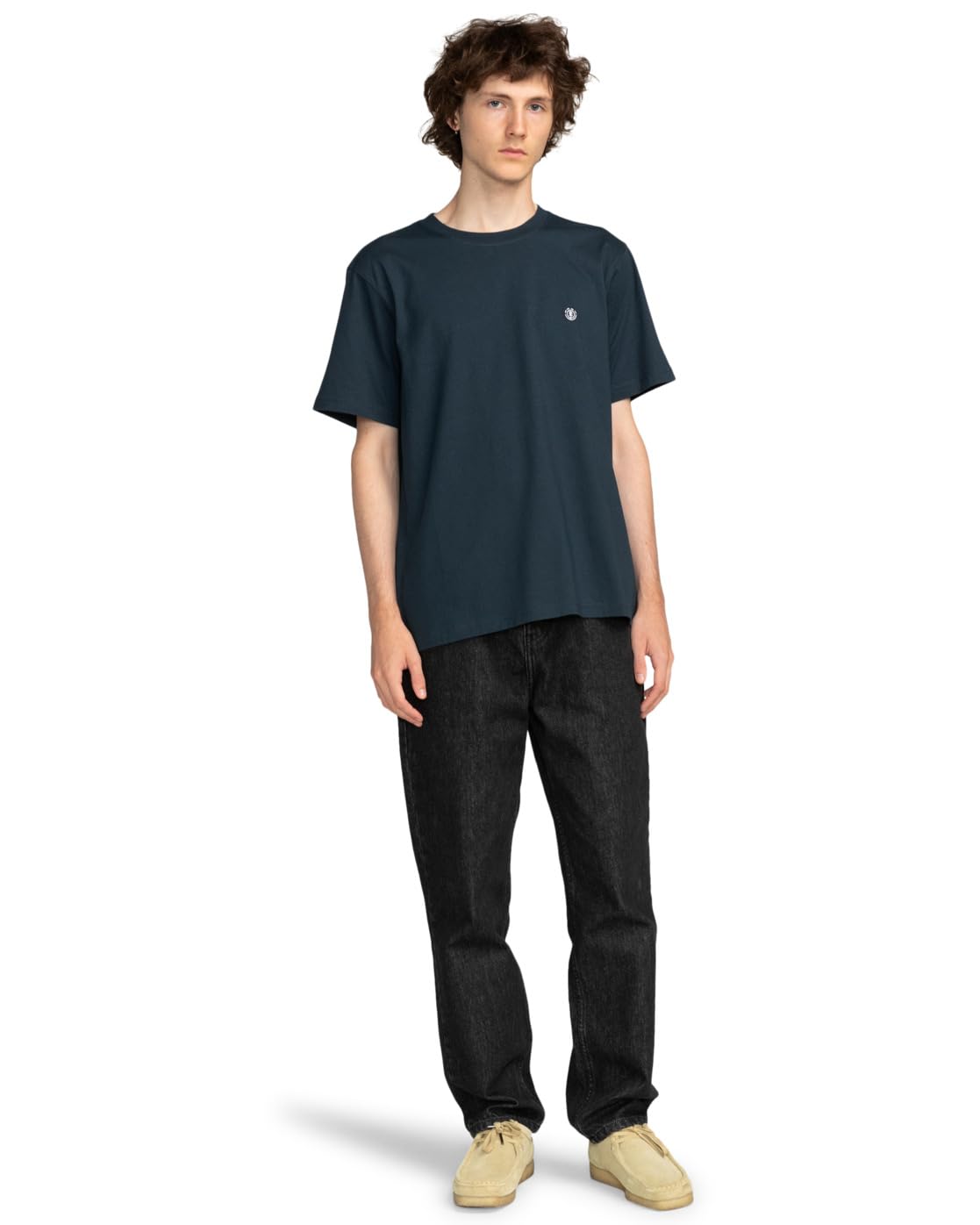 Element Icon Embroidery – T-Shirt für Männer, Dunkelblau GR. M Element Icon Embroidery – T-Shirt für Männer, Dunkelblau GR. M